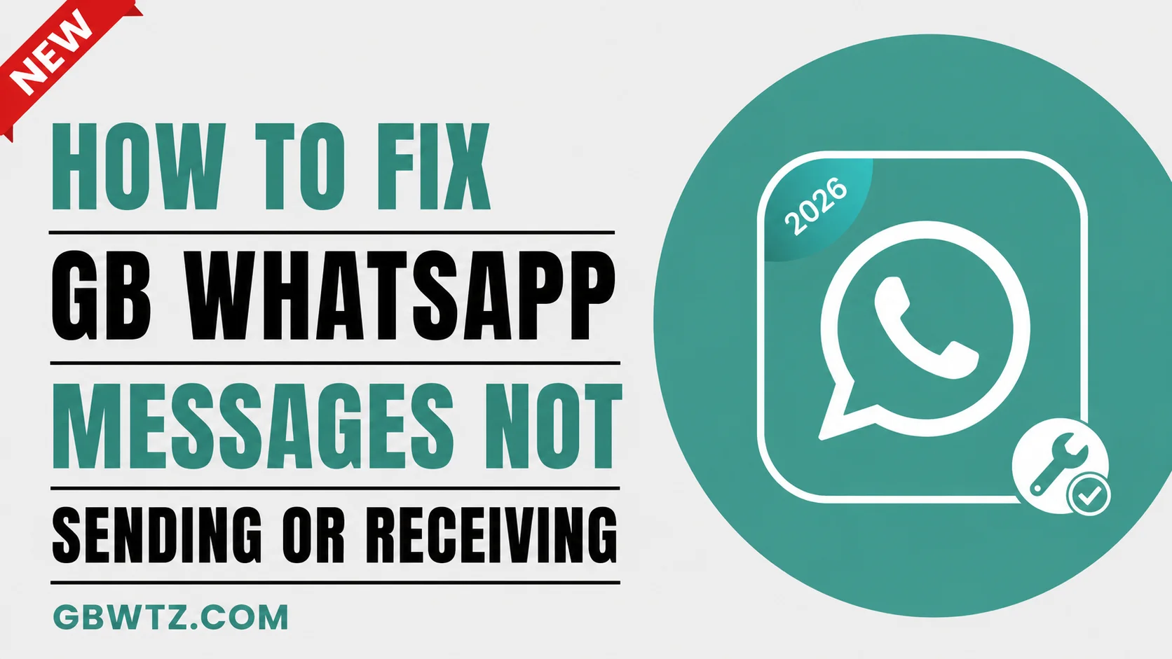 Fix Message Not Send Or Recieving in GB WhatsApp