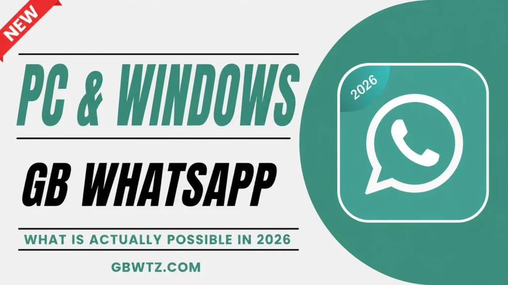 GB WhatsApp APK Download For PC _ Windows