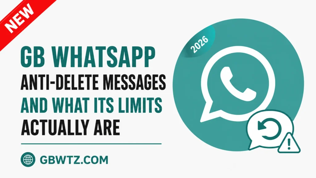 GB WhatsApp Anti-Delete Messages Features